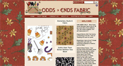 Desktop Screenshot of oddsnendsfabric.com